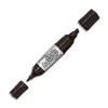 Stylo-feutre pilot twin marker pointe fibre polyester fine 0.4mm et large 0.5mm tous supports coloris bleu
