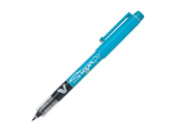 Stylo-feutre pilot v sign pen écriture moyenne 0.6mm pointe fibre polyester encre intense liquide coloris turquoise