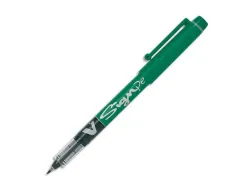Stylo-feutre pilot v sign pen écriture moyenne 0.6mm pointe fibre polyester encre intense liquide niveau visible vert
