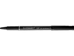 Stylo-feutre q-connect ohp pen permanent pointe moyenne multi-supports cd/dvd plastique coloris noir