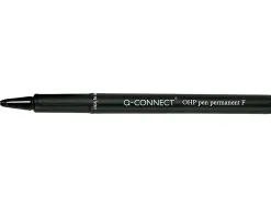 Stylo-feutre q-connect ohp pen permanent pointe fine multi-supports cd/dvd plastique coloris noir
