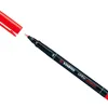 Stylo-feutre stabilo ohp pen permanent pointe extra fine 0.4mm encre indélébile multi-supports agrafe coloris rouge