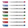 Stylo-feutre stabilo ohp pen soluble pointe fine 0.7mm multi-supports effaçable grip ergonomique coloris bleu