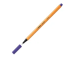 Stylo-feutre stabilo point 88 écriture fine 0.4mm 1000m pointe gainée métal corps hexagonal coloris violet