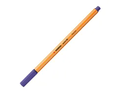 Stylo-feutre stabilo point 88 écriture fine 0.4mm 1000m pointe gainée métal corps hexagonal coloris violet