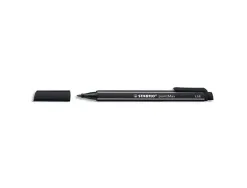 Stylo-feutre stabilo pointmax pointe moyenne nylon tracé 0.8mm ultra robuste coloris noir