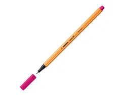 Stylo-feutre stabilo point 88 écriture fine 0.4mm 1000m pointe gainée métal corps hexagonal coloris rose