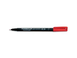 Stylo-feutre staedtler lumocolor permanent pointe moyenne multi-supports séchage immédiat résistant eau coloris noir