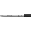 Stylo-feutre staedtler lumocolor soluble écriture fine 0.6mm multi-supports effaçable coloris noir