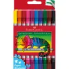 Stylo-feutres faber castell double pointe pochette de 10