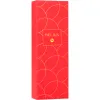 Stylo-plume belius passion aluminium brosse attributs or encre bleue coloris rouge dans coffret cadeau