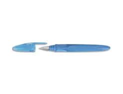 Stylo-plume bic easy clic cartouche chargement latéral grip caoutchouc 4 coloris assortis