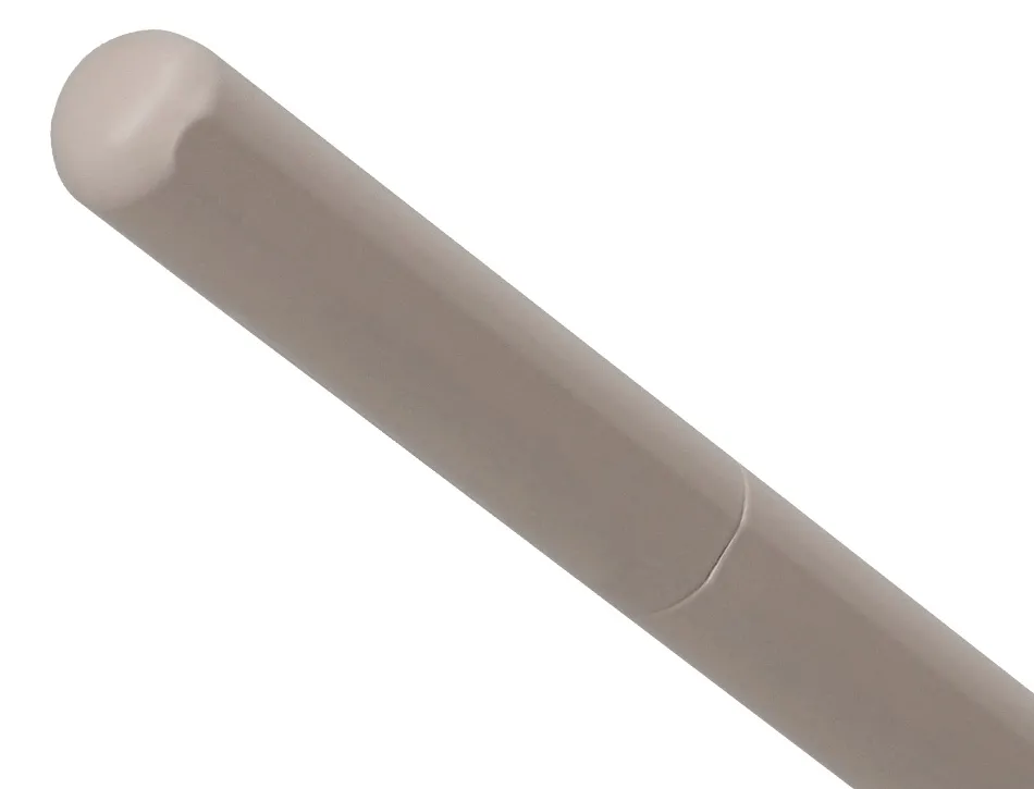 Stylo-plume et etui en simili cuir belius space b monochrome sans agrafe encre bleue coloris gris dans coffret cadeau