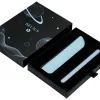 Stylo-plume et etui en simili cuir belius space b monochrome sans agrafe encre bleue coloris bleu dans coffret cadeau