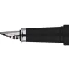 Stylo-plume et etui en simili cuir belius space b monochrome sans agrafe encre bleue coloris noir dans coffret cadeau
