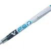 Stylo-plume pilot v pen jetable pointe moyenne régulateur débit encre liquide visible coloris turquoise