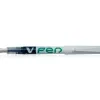 Stylo-plume pilot v pen jetable pointe moyenne régulateur débit encre liquide visible coloris vert