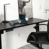 Support écran q-connect deluxe supporte 5kg 48.6x27.6x9.6cm coloris noir