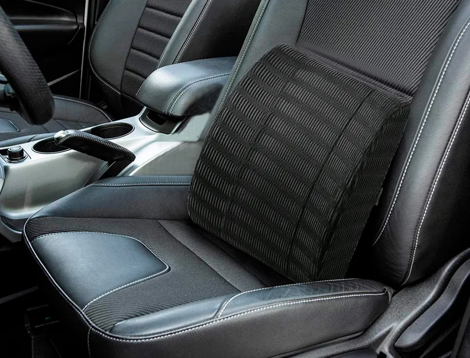 Support dorsal q-connect ergonomique avec mousse à mémoire de forme 340x300x110mm