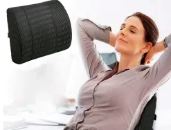 Support dorsal q-connect ergonomique avec mousse à mémoire de forme 340x300x110mm