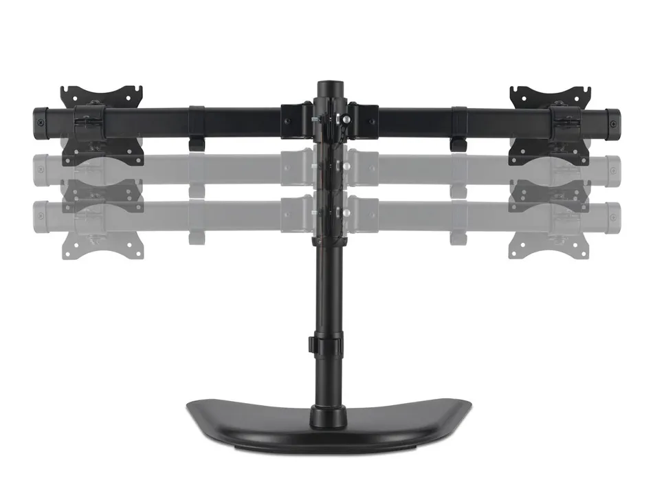Support double ecran kensington smartfit ergo sur pied coloris noir