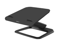 Support fellowes ordinateur portable hana lt egalage optimal hauteur et inclinaison systeme passe cable integre noir