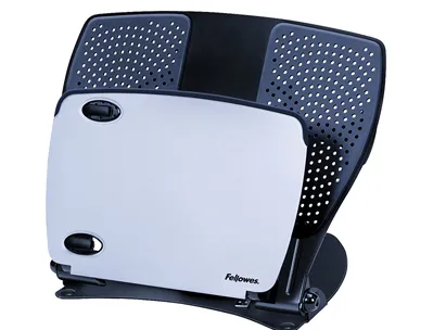 Support fellowes ordinateur portable professional series ergonomique 9 positions 85/245mm porte-document