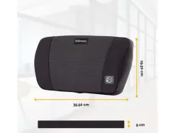 Support lombaire fellowes plush touch