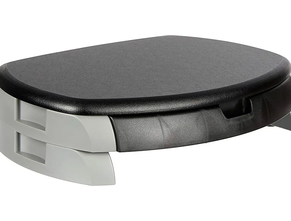 Support moniteur lcd q-connect crt imprimantes 583x335x120mm poids 2.7kg