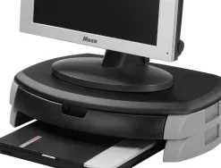 Support moniteur lcd q-connect crt imprimantes 583x335x120mm poids 2.7kg