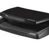 Support moniteur q-connect écran plat robuste espace rangement supporte 5kg