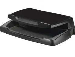 Support moniteur q-connect écran plat robuste espace rangement supporte 5kg