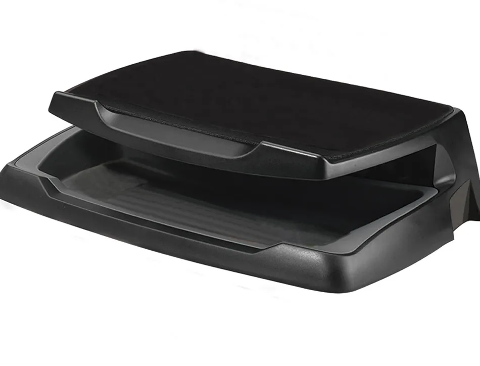 Support moniteur q-connect écran plat robuste espace rangement supporte 5kg