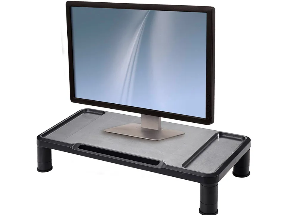 Support moniteur q-connect réglable en hauteur 555x265x112mm