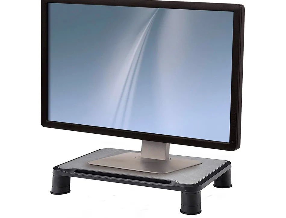 Support moniteur q-connect réglable en hauteur 380x240x112mm