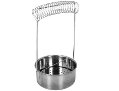 Support nettoyant liderpapel pour pinceaux en aluminium 18x10,5 cm
