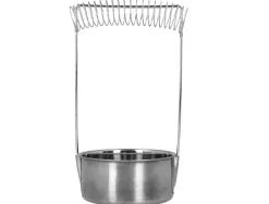 Support nettoyant liderpapel pour pinceaux en aluminium 18x10,5 cm