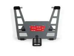 Support ordinateur portable bakker ultrastand universal aluminium noir gris
