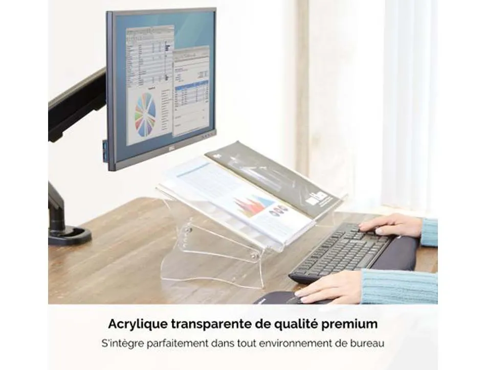 Support porte-documents fellowes clarity