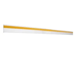 Support porte-etiquette prix q-connect adhesif pour etagere, 40x1000 mm semi transparent