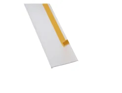 Support porte-etiquette prix q-connect adhesif pour etagere, 40x1000 mm semi transparent