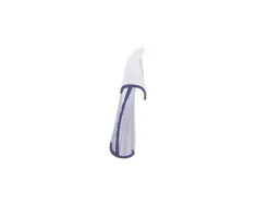 Support porte-etiquette prix q-connect reutilisable pour etagere, 40x1000 mm transparent