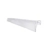 Support porte-etiquette prix q-connect pour etagere, 40x1000 mm transparent