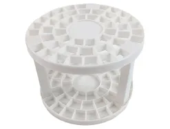 Support pour pinceaux liderpapel en plastique 46 trous 14,5x14,5x10 cm