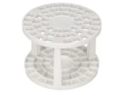 Support pour pinceaux liderpapel en plastique 46 trous 14,5x14,5x10 cm