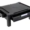 Support q-connect pour moniteur/imprimante hauteur reglable 10,3cm a 13,3cm avec tiroir 434x336x133mm coloris