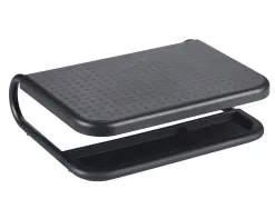 Support q-connect pour ordinateur portable et moniteur pc avec plateau d'organisation 380x295x110mm