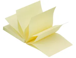 Support q-connect zigzag pour bloc-notes 76x76mm coloris noir