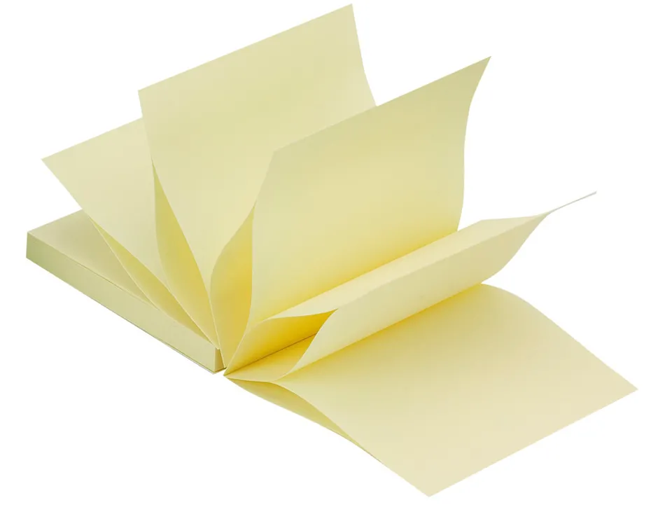 Support q-connect zigzag pour bloc-notes 76x76mm coloris noir