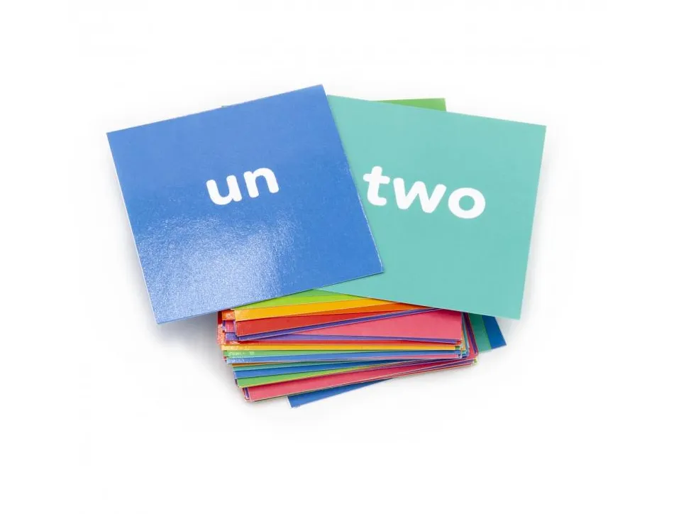 Supports et tableaux magnetiques achoka tableau des nombres 50 pochettes 1 tableau et 50 cartes